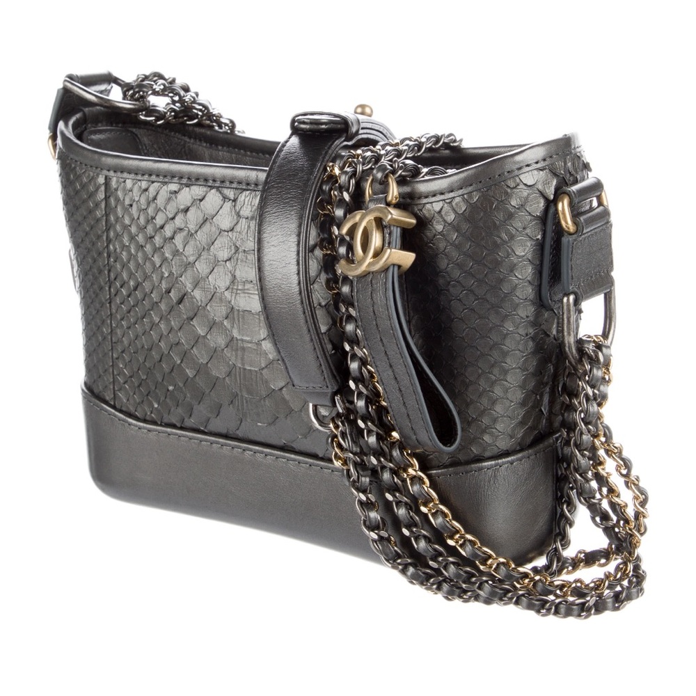 Chanel Hobo, Silver Python, 2018-2019 Collection … - image 3